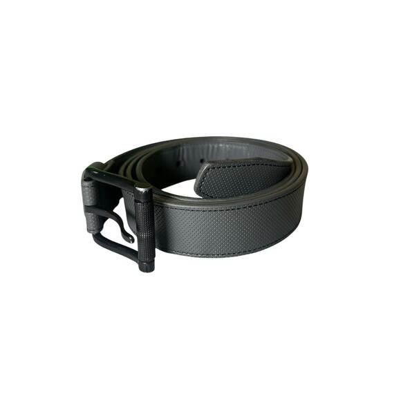 Robert Graham Belt Mens 54/56 Genuine Leather‎ Gray Textured - Picture 1 of 12